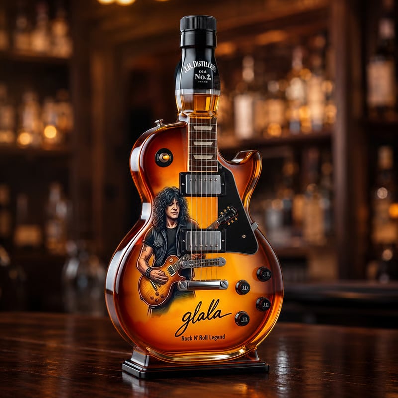 RockSpirit – vintage-sunburst-kitarahahmo pullon koristeeksi