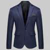 Elegantti Miesten Blazer Hienostunut Ommeltu