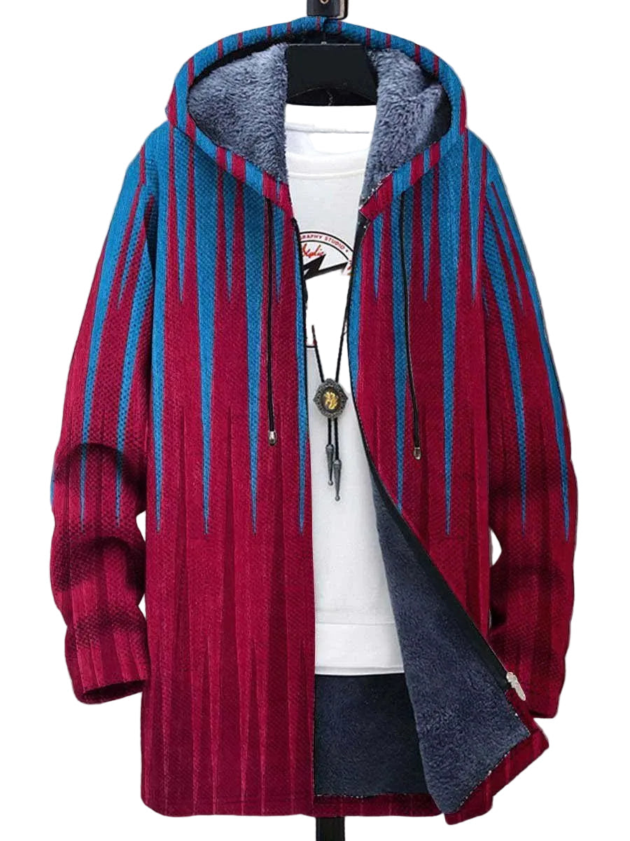 Retro Värilohko Liivi Miehille