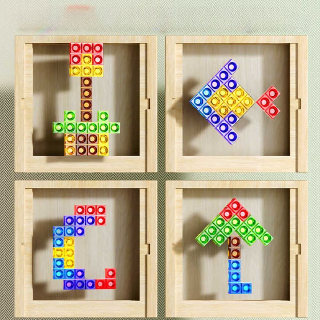 EcoBlock Tetris -lauta – kestävä Tetris-palapeli koko perheelle