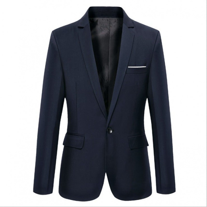 Tyylikäs Slim Fit Puku Miehille