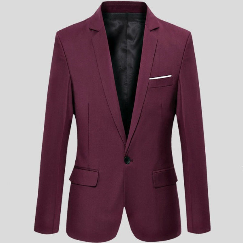 Tyylikäs Slim Fit Puku Miehille