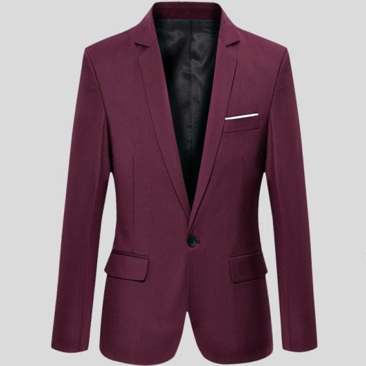 Tyylikäs Slim Fit Puku Miehille