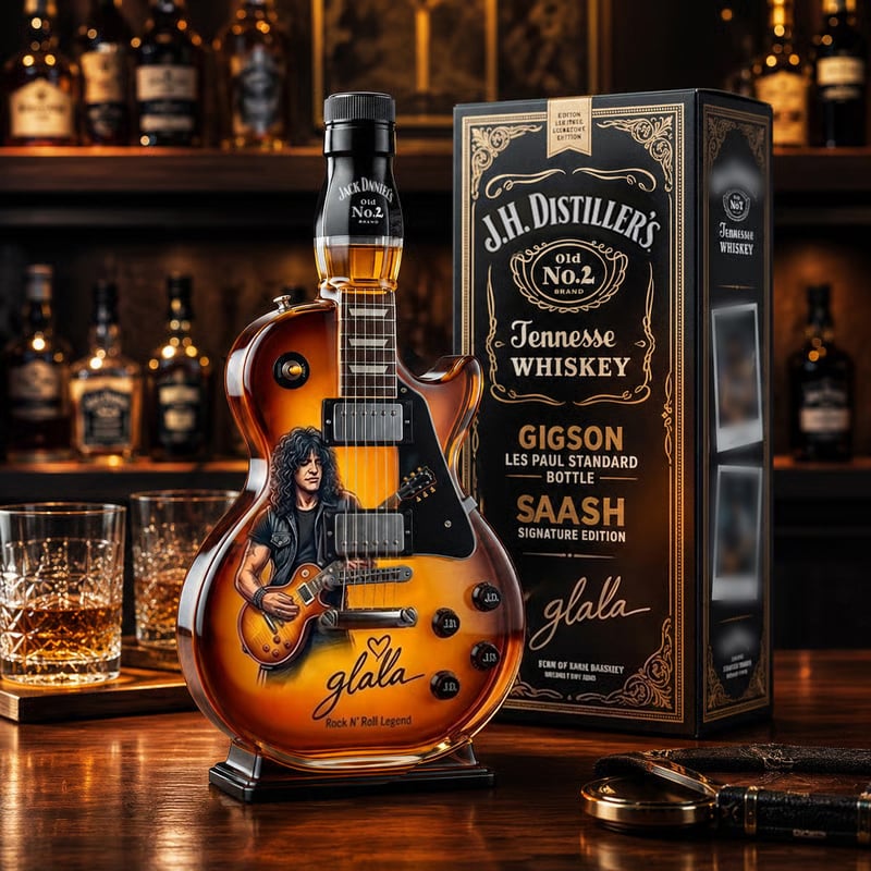 RockSpirit – vintage-sunburst-kitarahahmo pullon koristeeksi