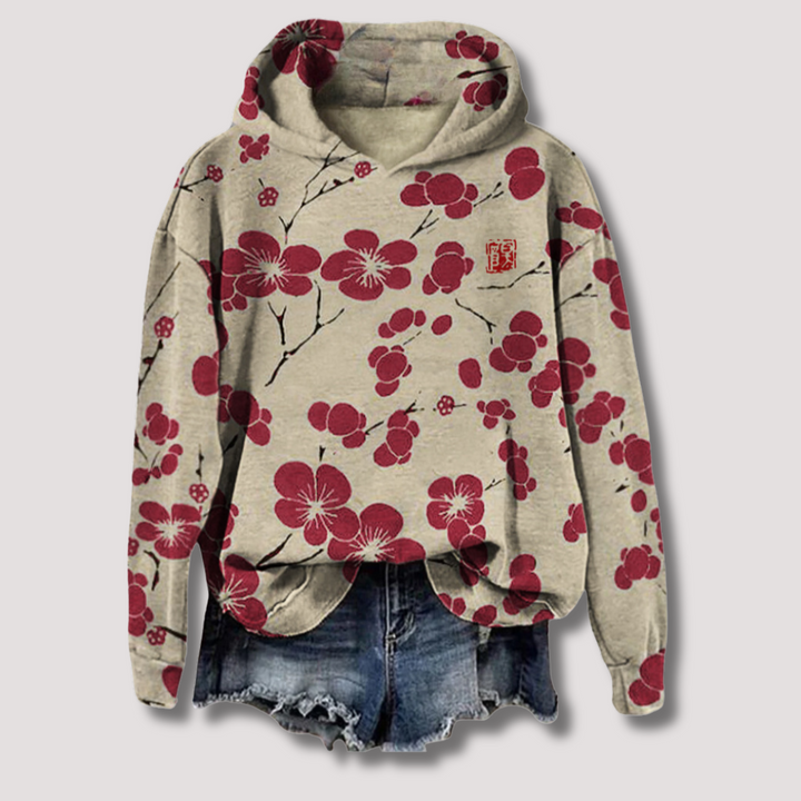 Kevyt Kukkakuosisweater Naisille