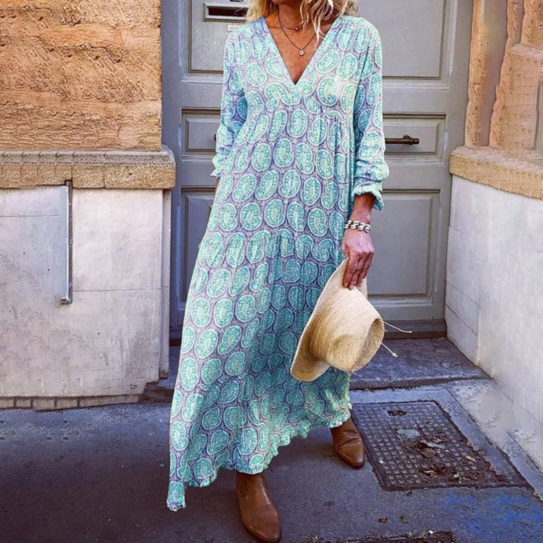 Bohowaves Geometrinen Maxi Mekko
