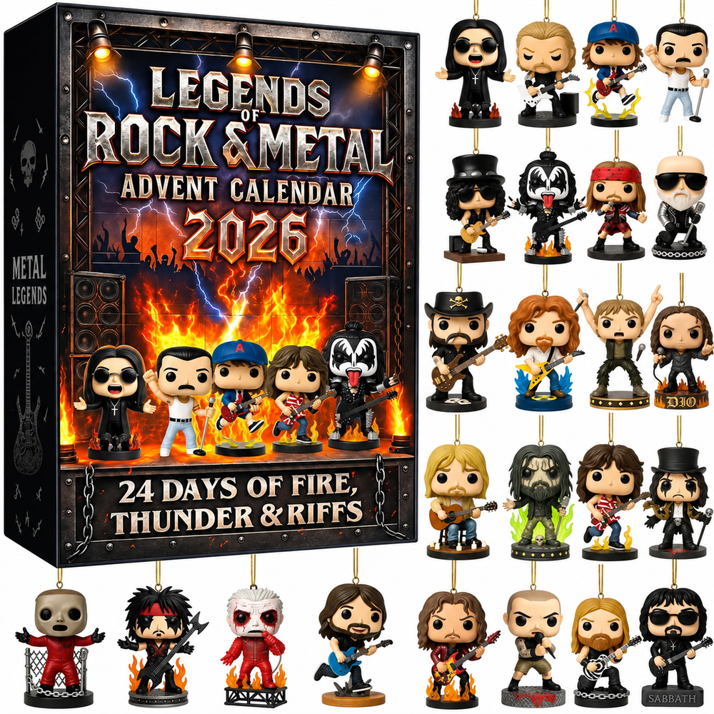 Rock Legends -joulukalenteri 2026