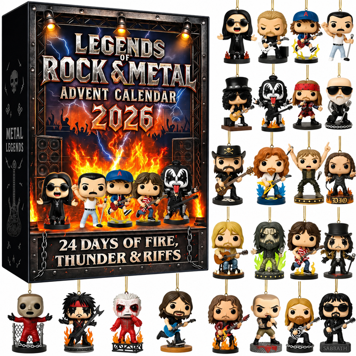 Rock Legends -joulukalenteri 2026