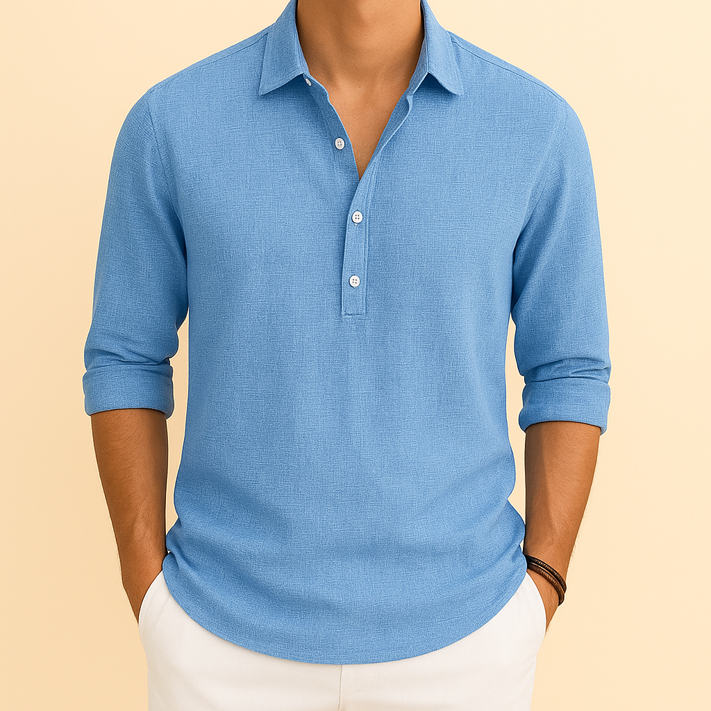 Loose LongSleeve Casual Shirt for Men