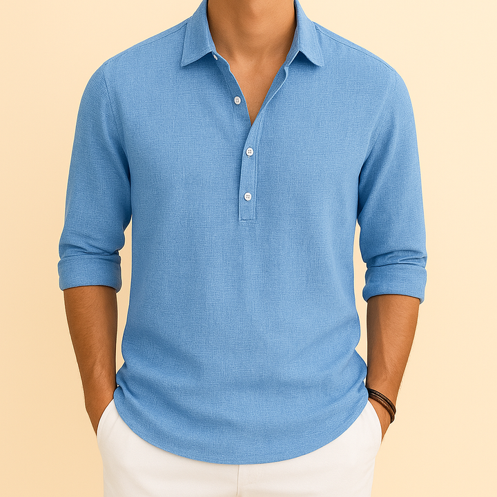 Loose LongSleeve Casual Shirt for Men