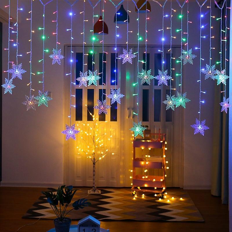 LED-lumihiutaleköynnösvalot | Sisä- ja ulkokäyttöön