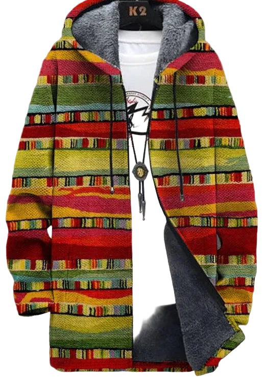 Retro Värilohko Liivi Miehille