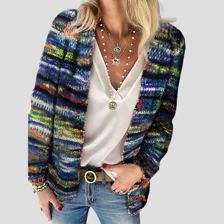 Neule Värikäs Cardigan