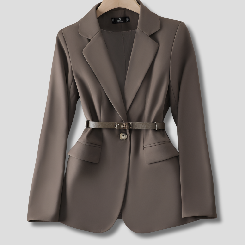 Elysa Tyylikäs Loose Blazer Naisille