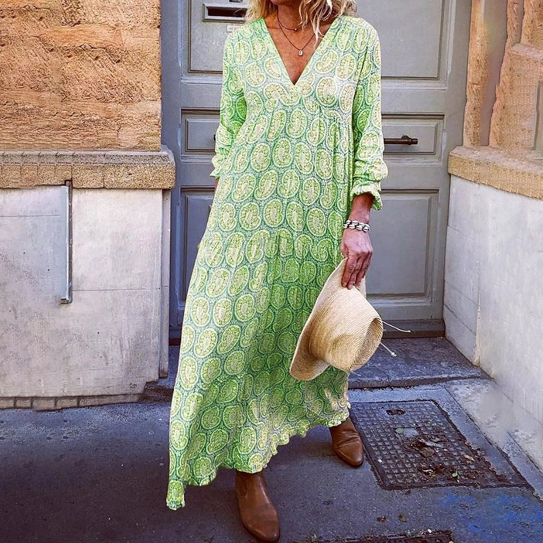 Bohowaves Geometrinen Maxi Mekko