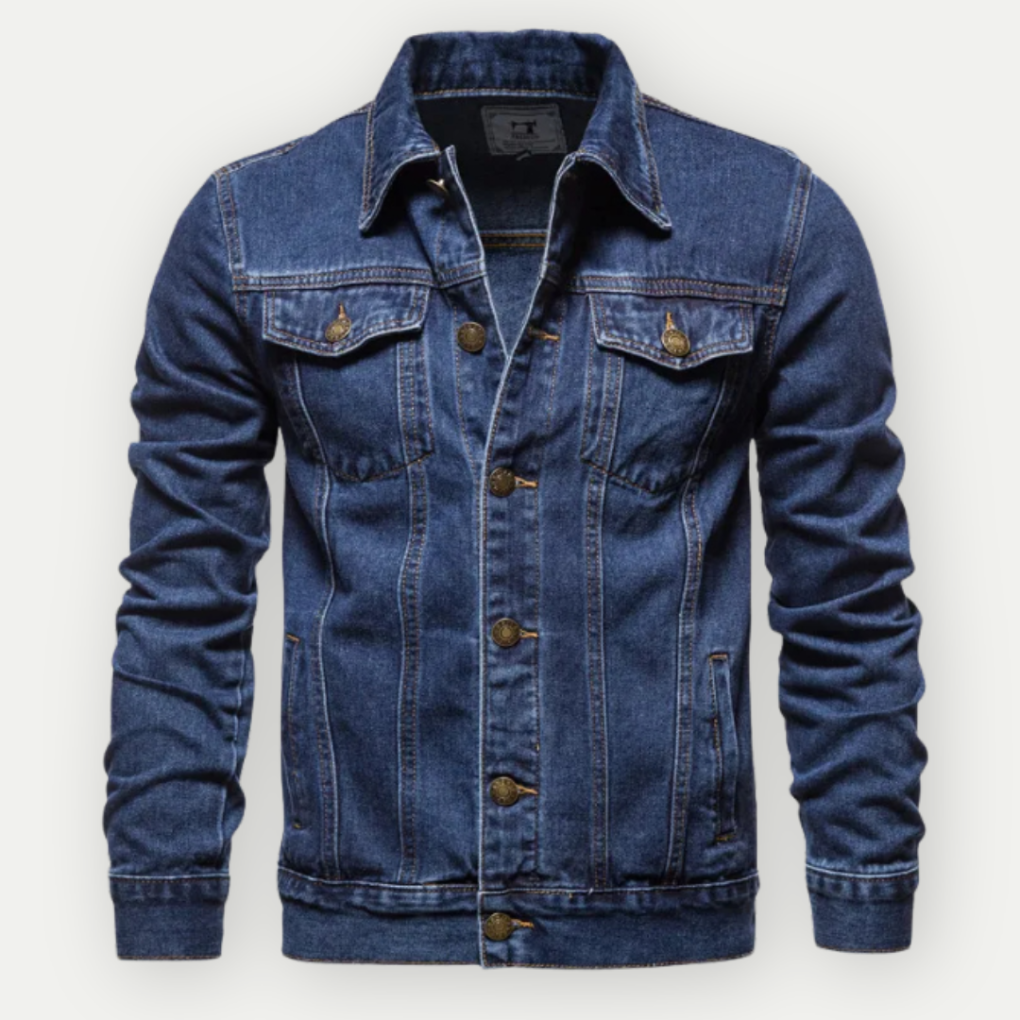 Farkku Trucker Takki Miehille