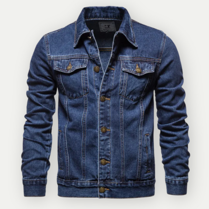 Farkku Trucker Takki Miehille