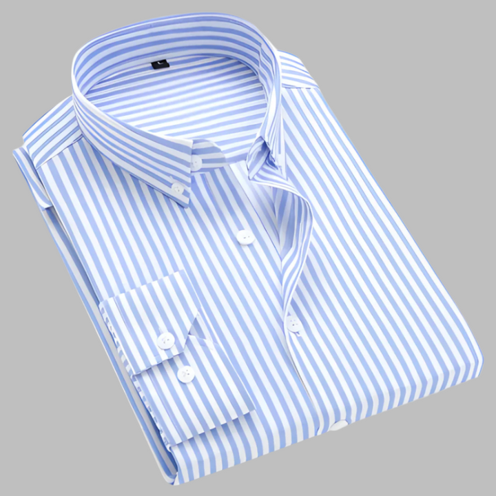 Miesten ruudullinen Oxford-puuvillapaita