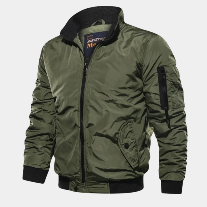 Tuulenpitävä Bomber Takki Miehille