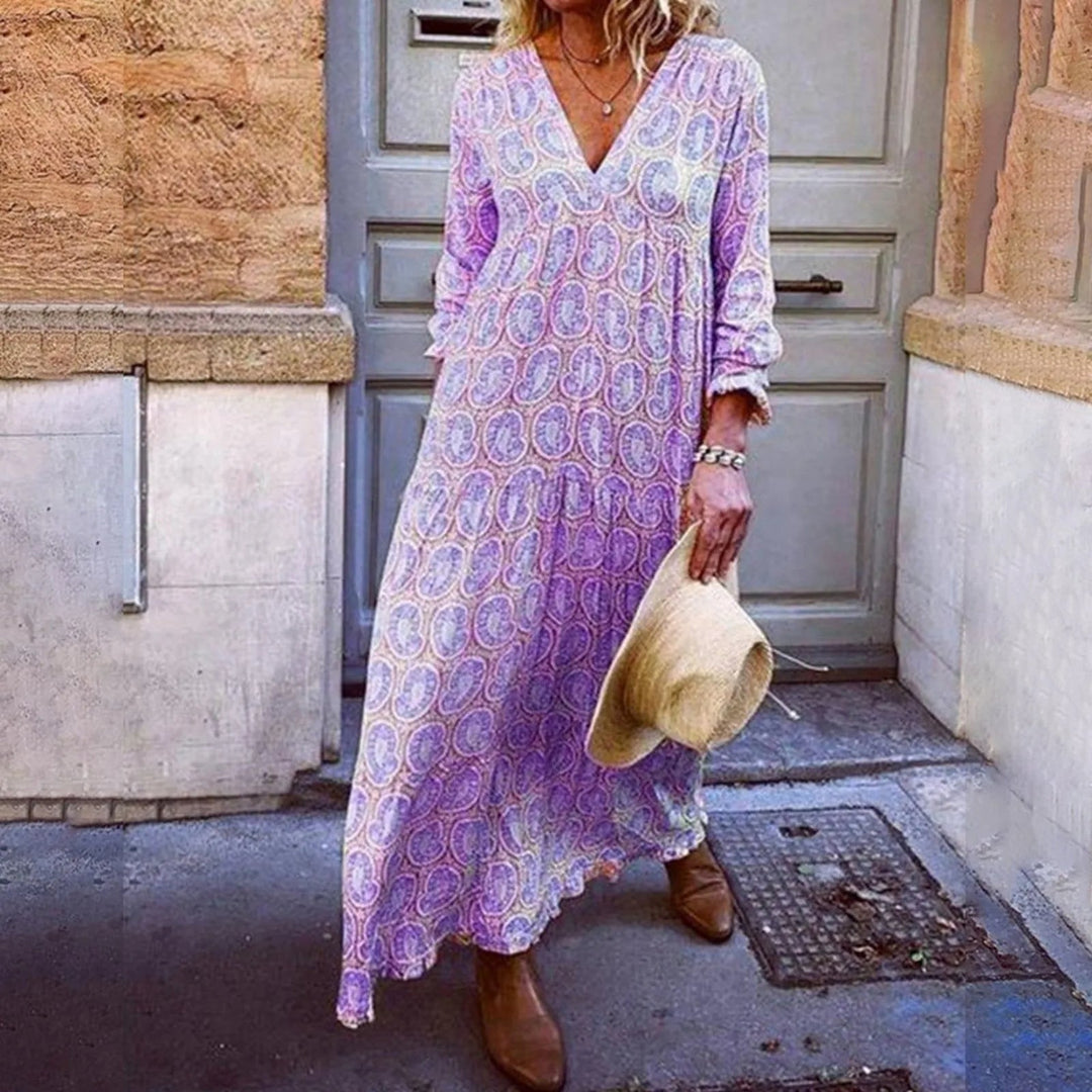 Bohowaves Geometrinen Maxi Mekko