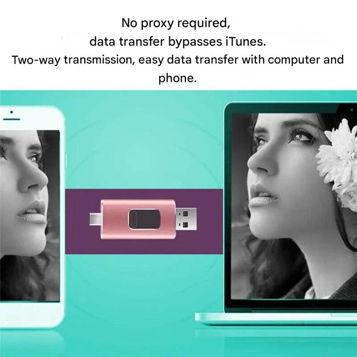 4-in-1 USB-muistitikku kaikille laitteille - DataFlex