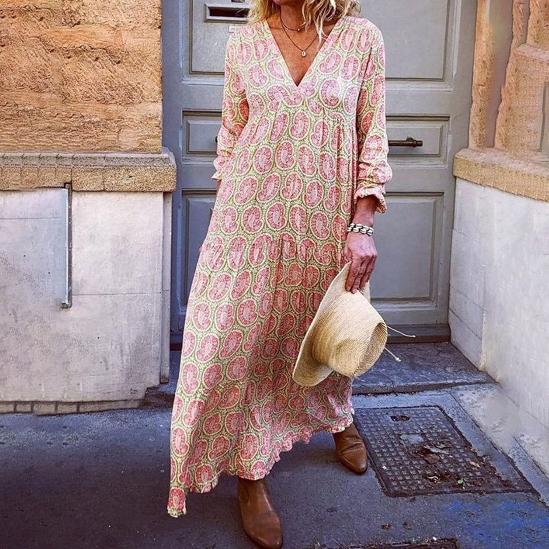 Bohowaves Geometrinen Maxi Mekko