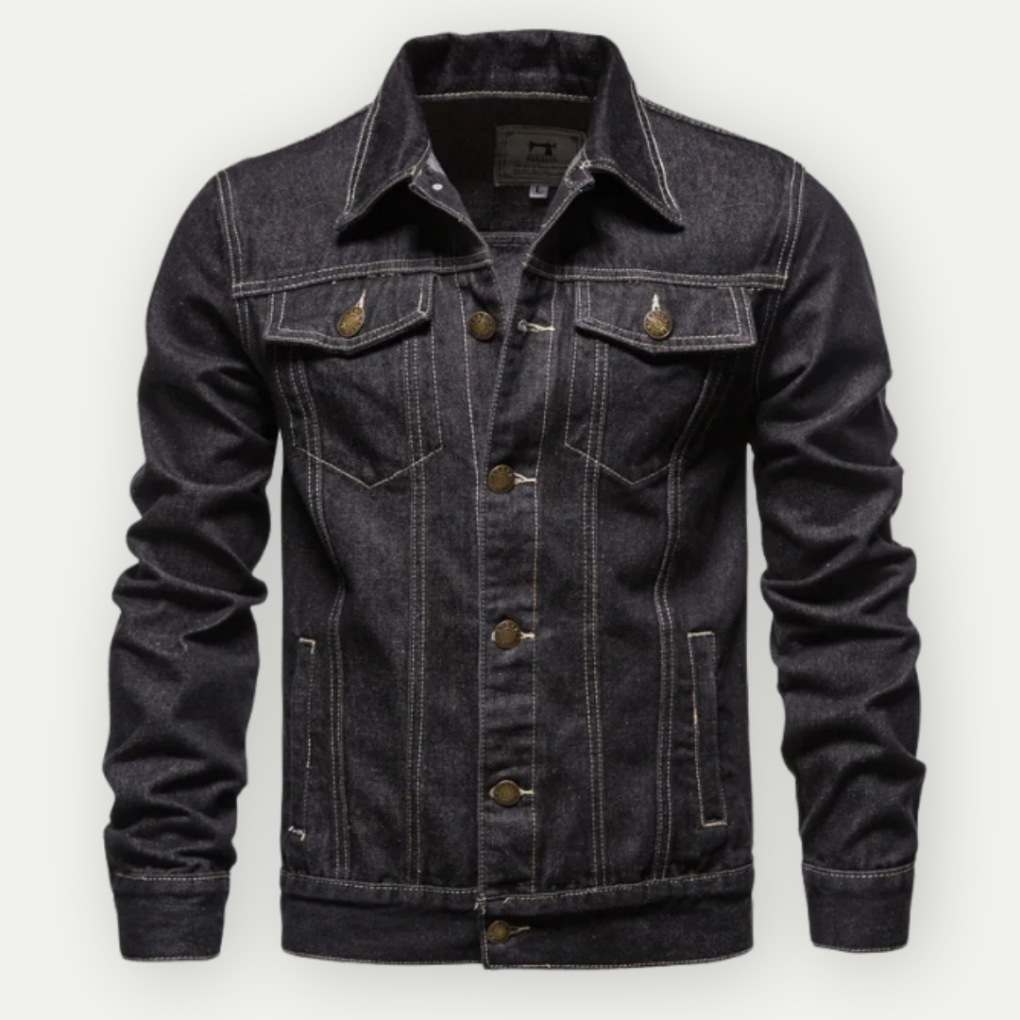 Farkku Trucker Takki Miehille
