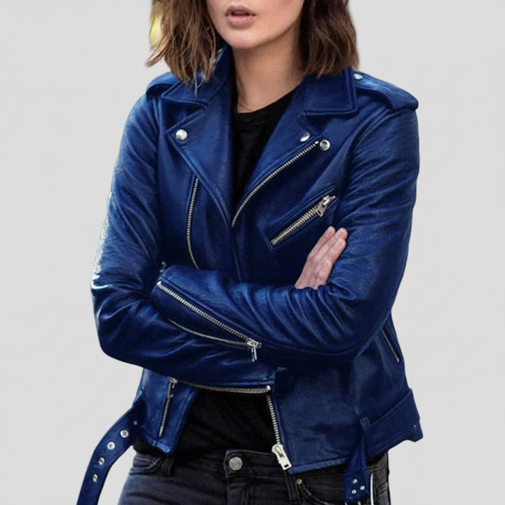 Vintage Biker Takki Naisille