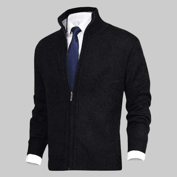 Zip-Up Cardigan Miehille