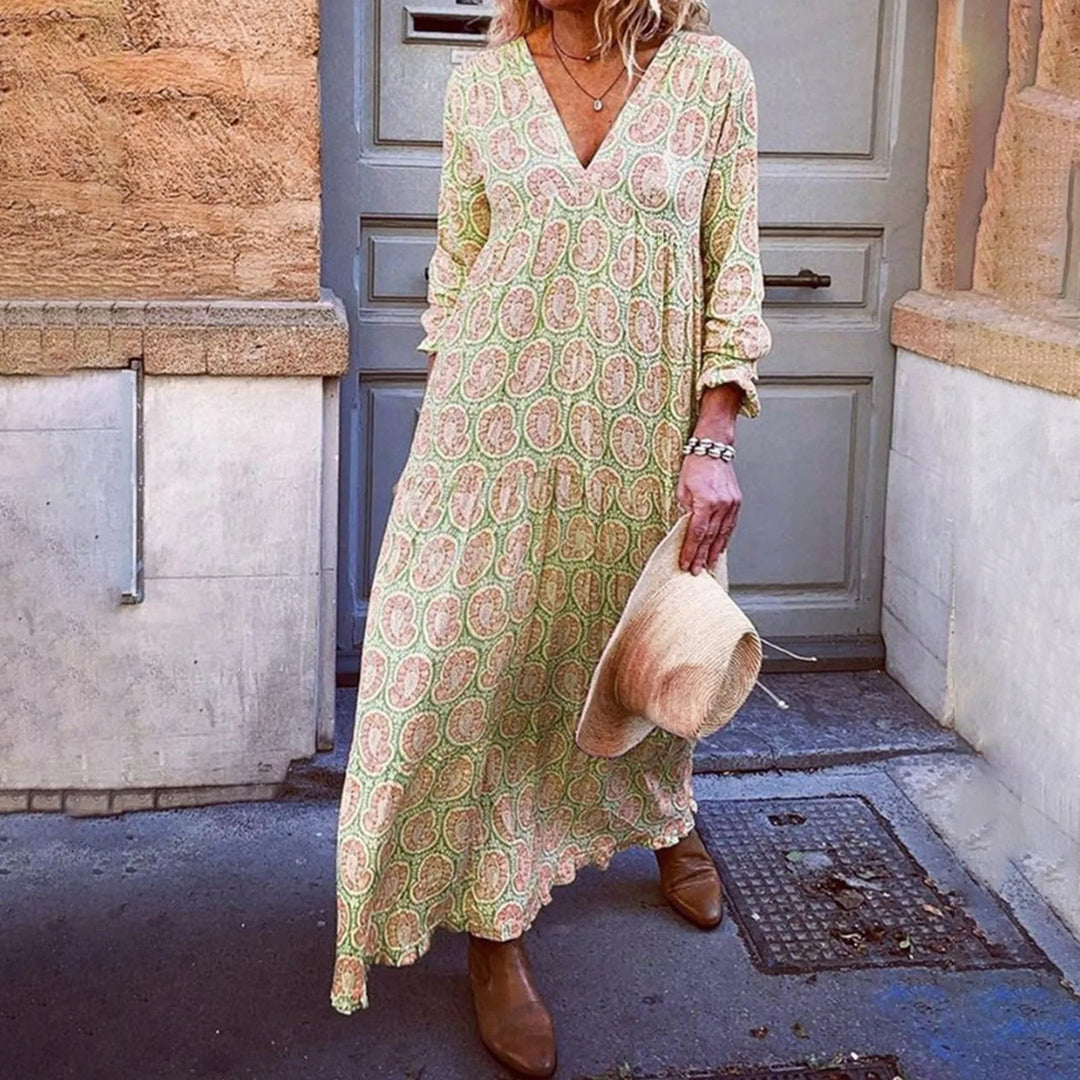 Bohowaves Geometrinen Maxi Mekko