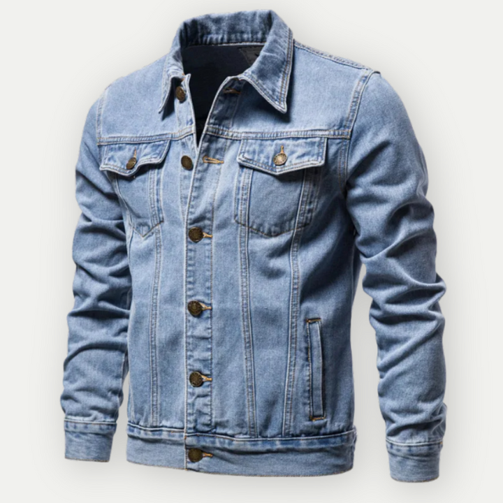 Farkku Trucker Takki Miehille