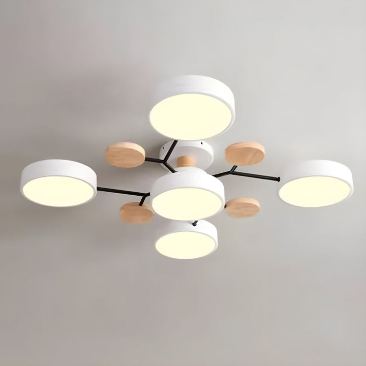 Macaron-metallinen LED-kattovalaisin