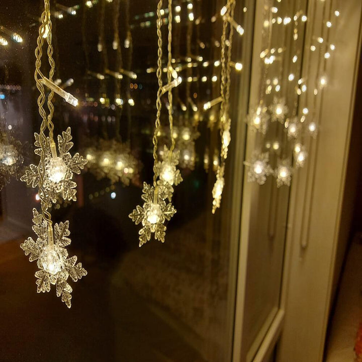 LED-lumihiutaleköynnösvalot | Sisä- ja ulkokäyttöön