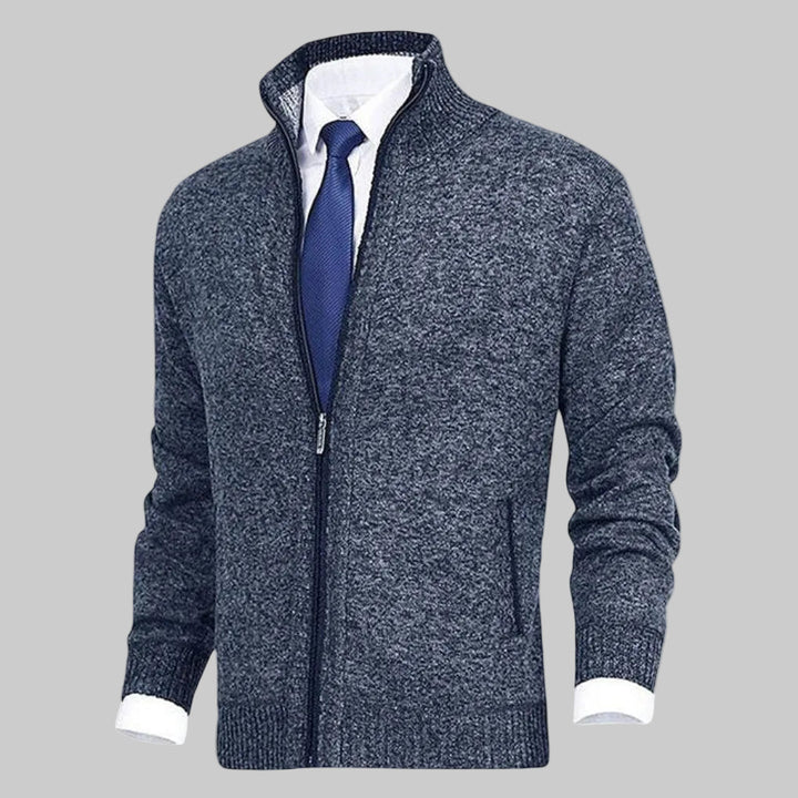 Zip-Up Cardigan Miehille