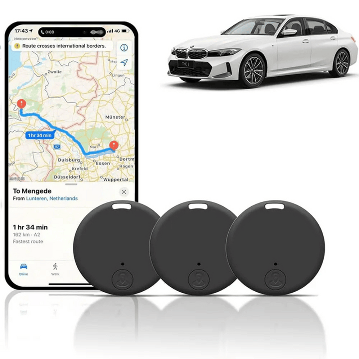 3 kpl Mini GPS -seurantalaite – auton ja avainten etsijä