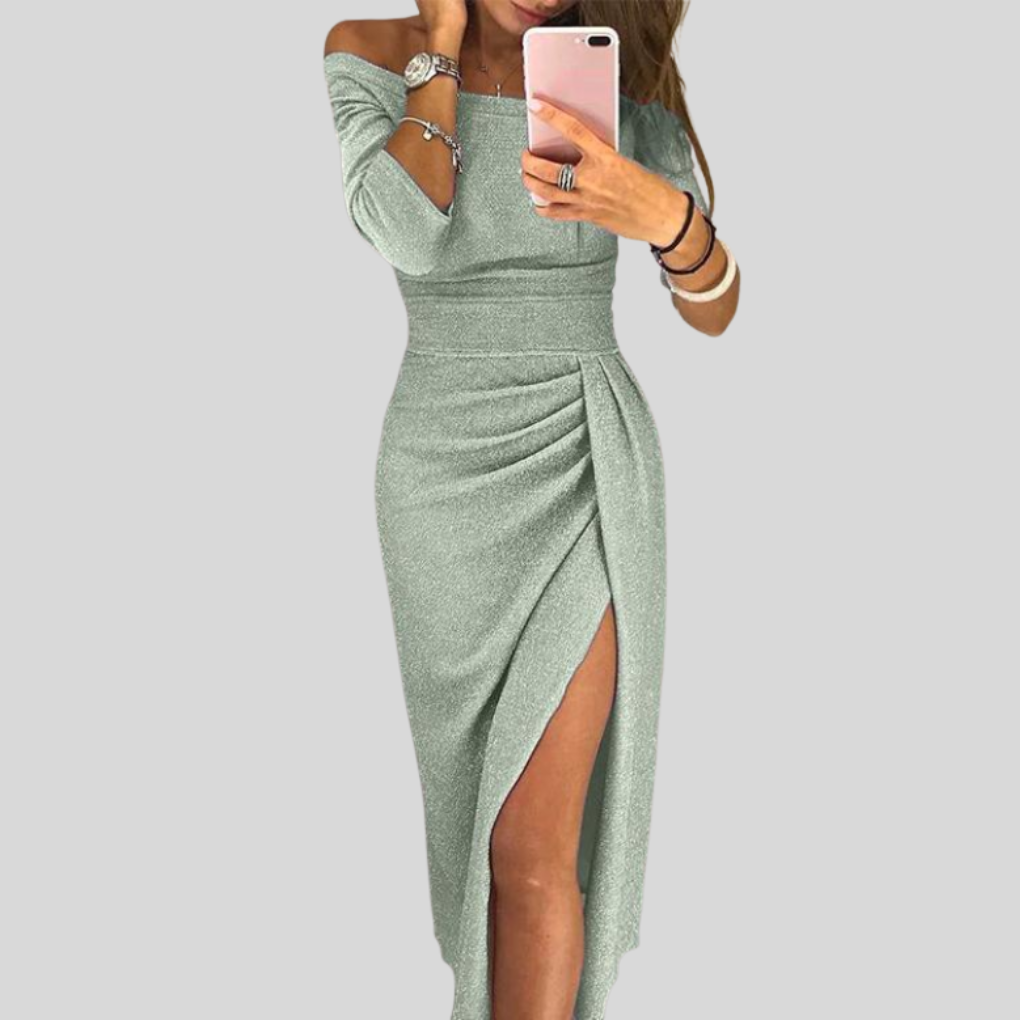 Elegantti Off-Shoulder Bodycon Mekko