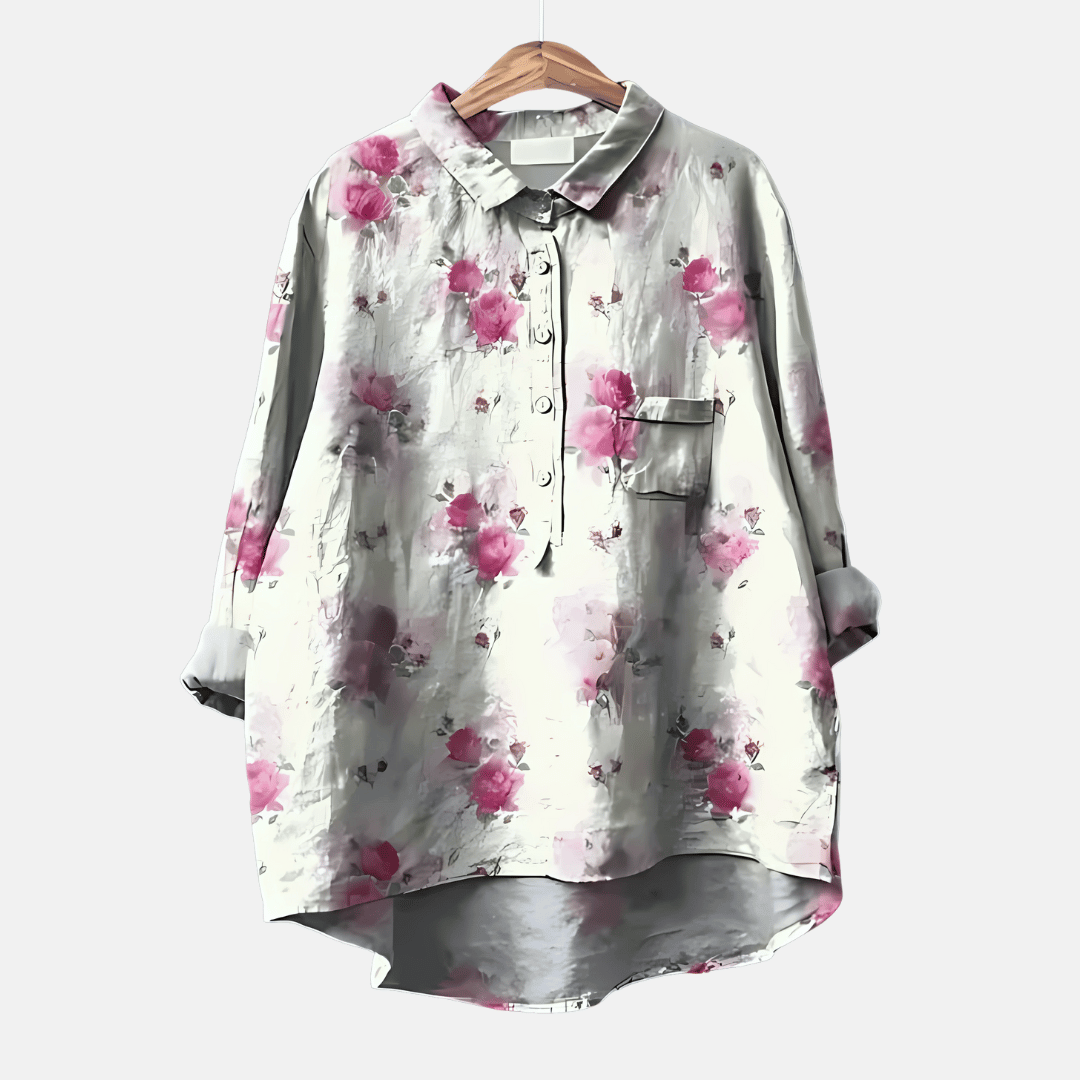 Naisten Loose Fit Pitkä Paita