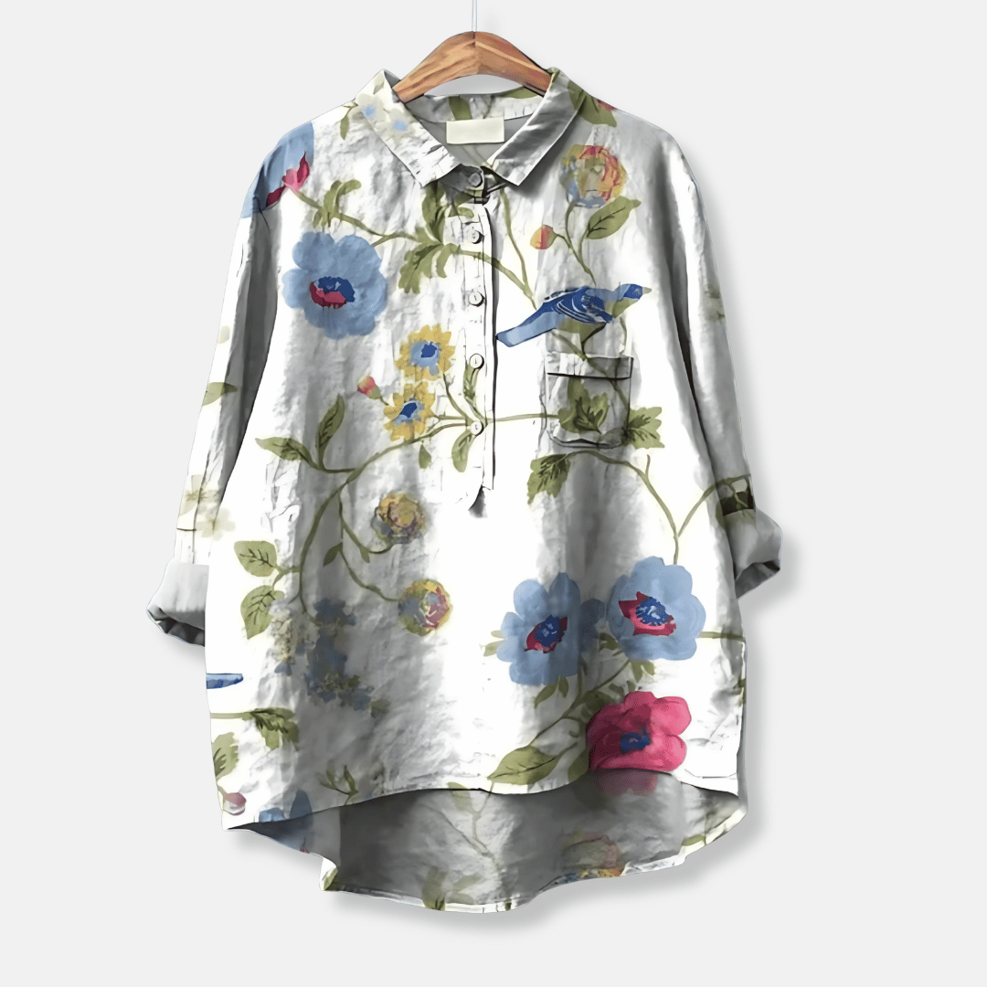 Naisten Loose Fit Pitkä Paita