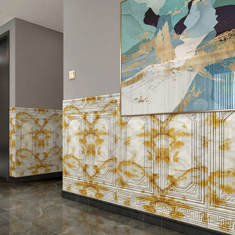 Moderni vedenkestävä 3D-tarrapaneeli sisäseinille