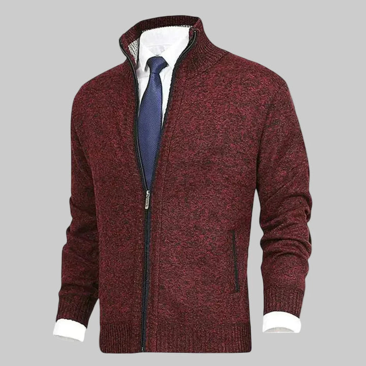 Zip-Up Cardigan Miehille