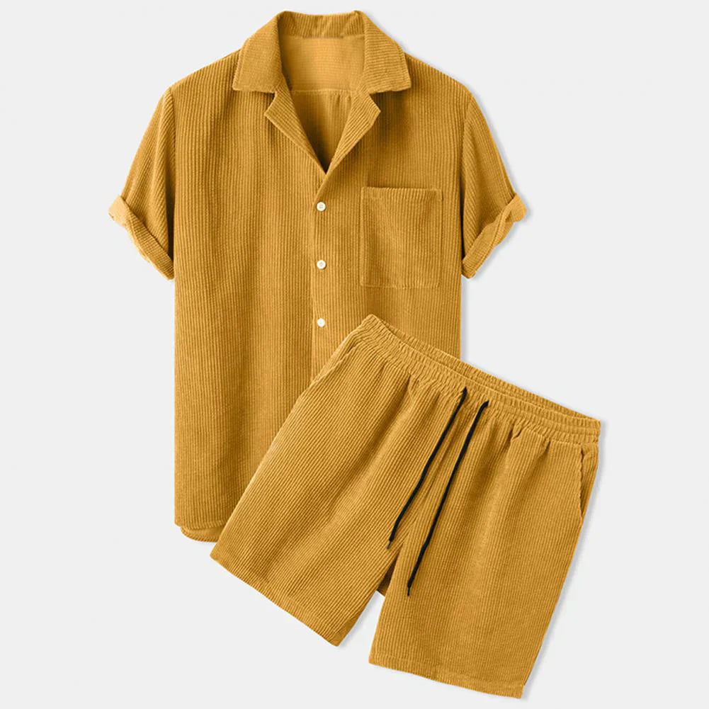 Breeze Set – Korduroy Shorts Set miehille
