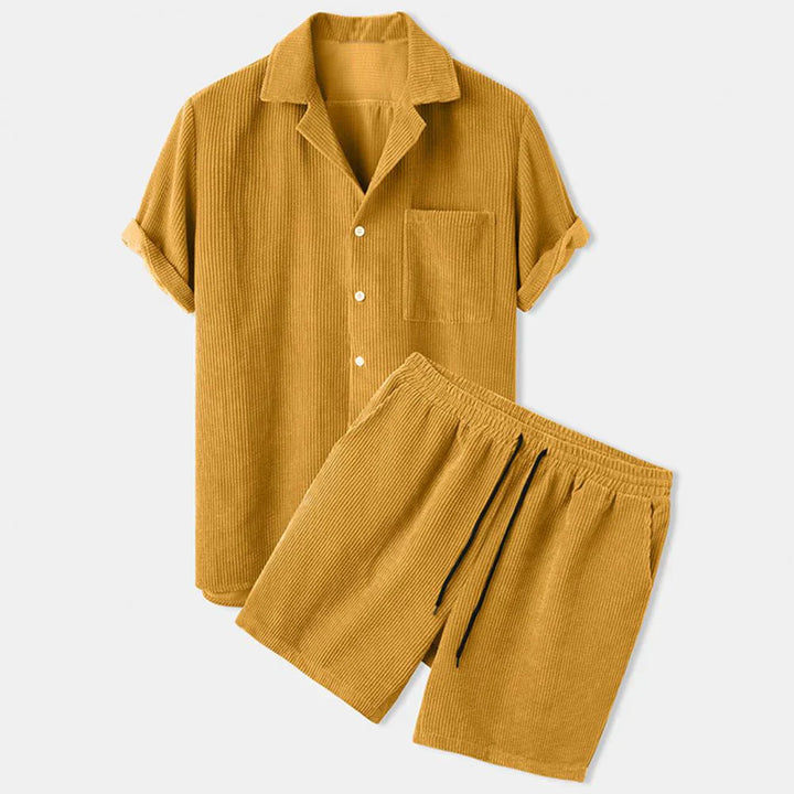 Breeze Set – Korduroy Shorts Set miehille