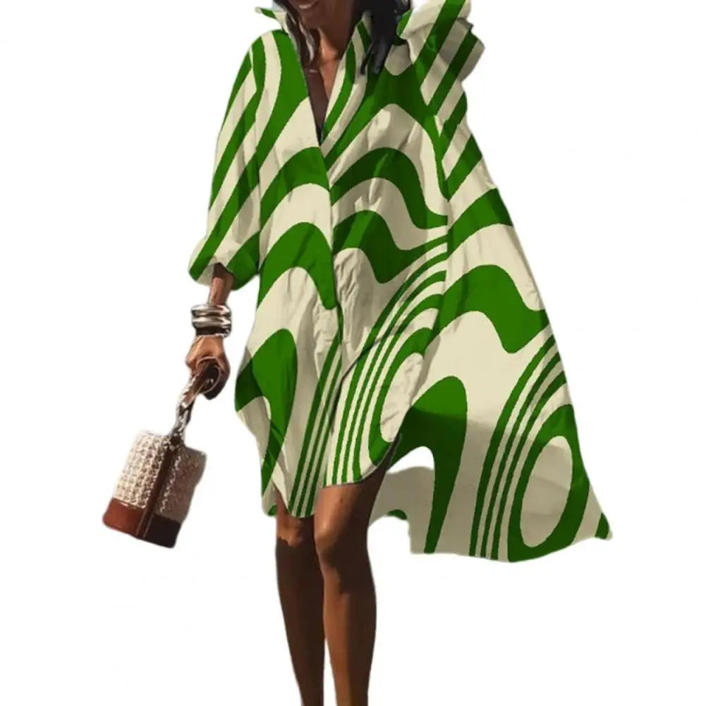 Naisten Yli-Koon Kesämekko Boho Kuvioilla