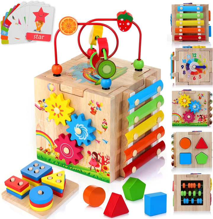 8-in-1 Montessori-kuutio – Cubbi