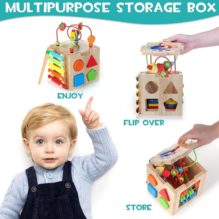 8-in-1 Montessori-kuutio – Cubbi