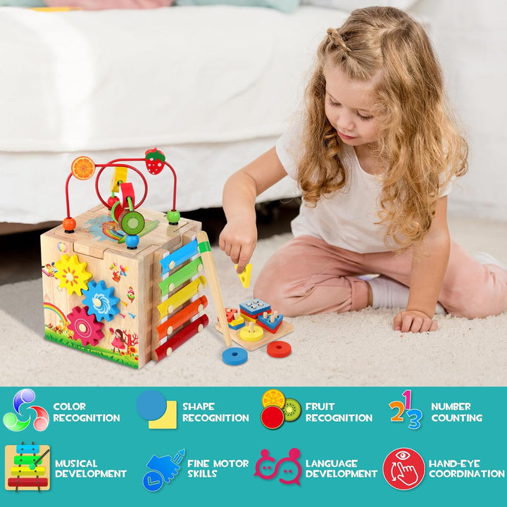 8-in-1 Montessori-kuutio – Cubbi