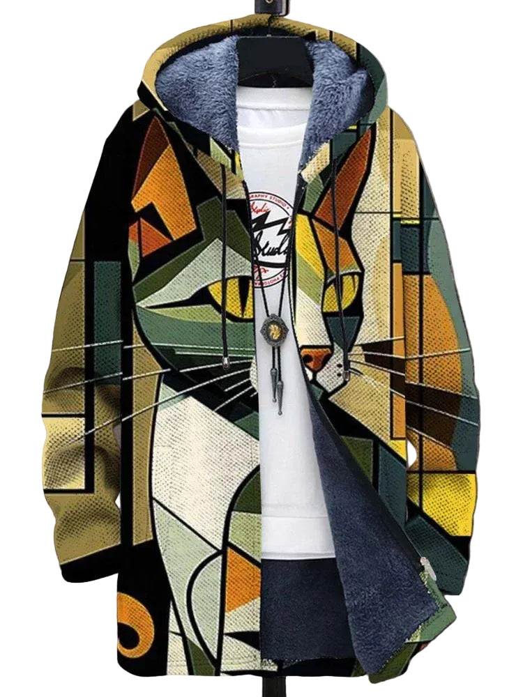 Retro Värilohko Liivi Miehille