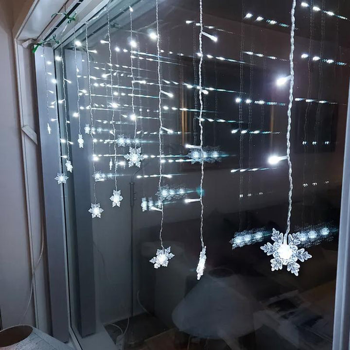 LED-lumihiutaleköynnösvalot | Sisä- ja ulkokäyttöön