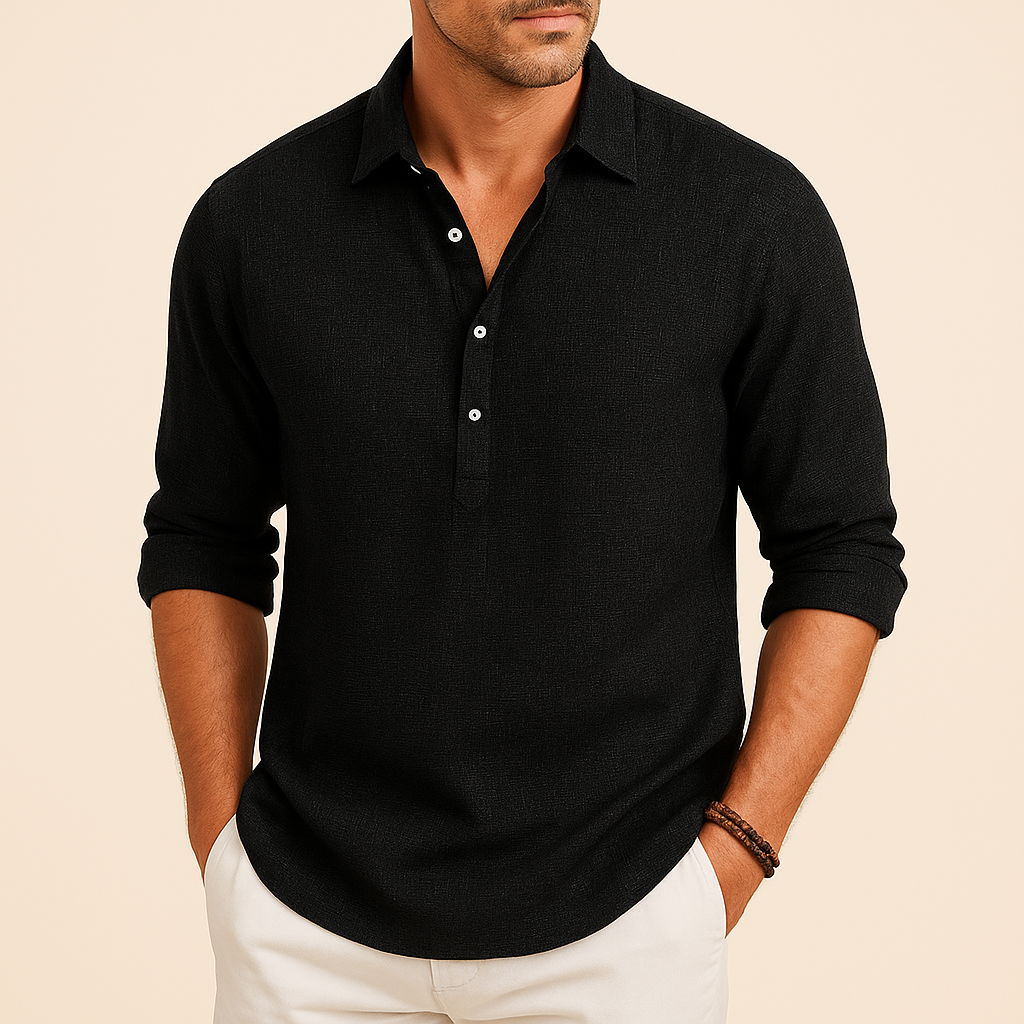 Loose LongSleeve Casual Shirt for Men
