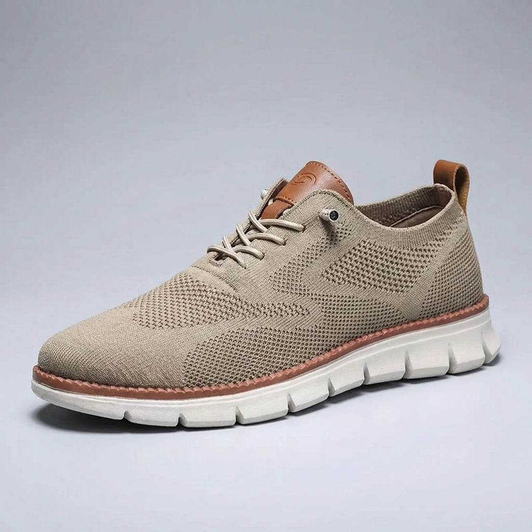 Airflex - Breathable Woven Mesh Lace-Up Sneaker